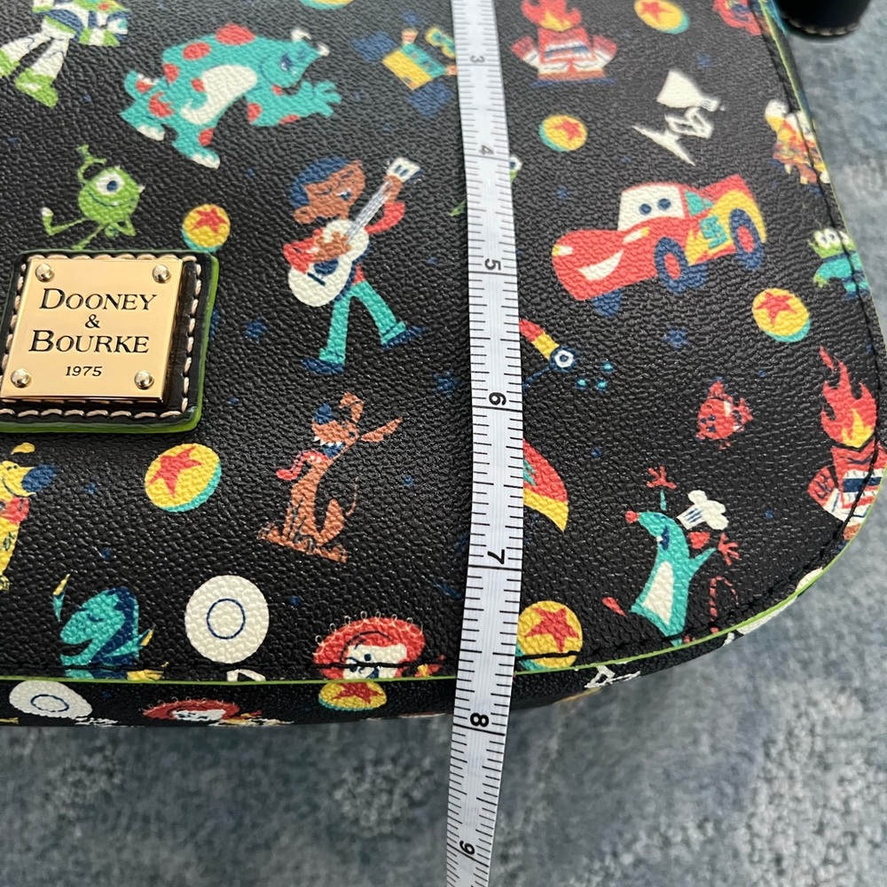 Dooney & Bourke Disney Pixar Hobo Black and Green purse EUC - Picture 16 of 16